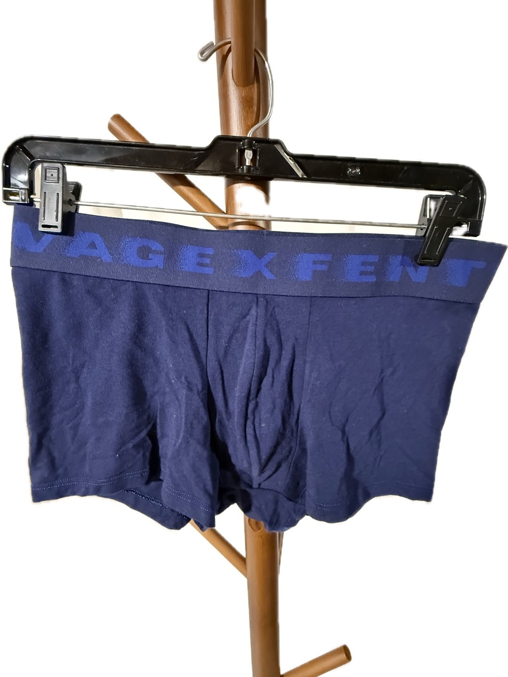 Men’s Savage Fenty Navy Boxer Briefs M NWT